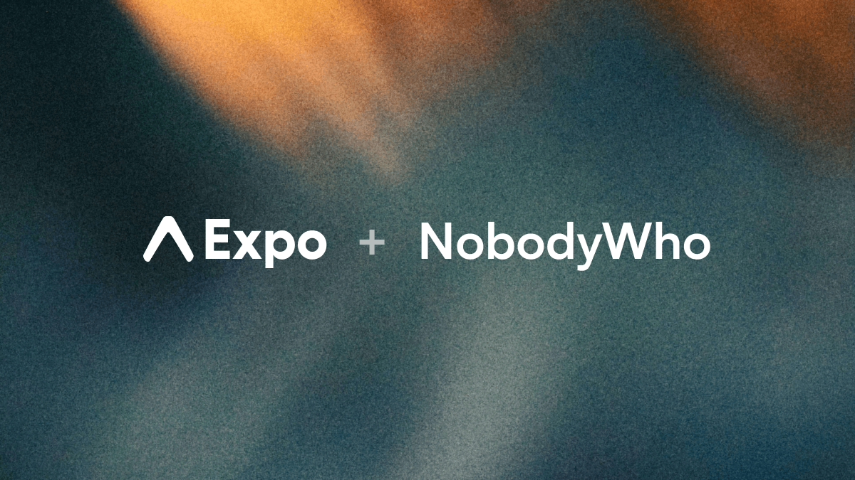 NobodyWho announces Expo support
