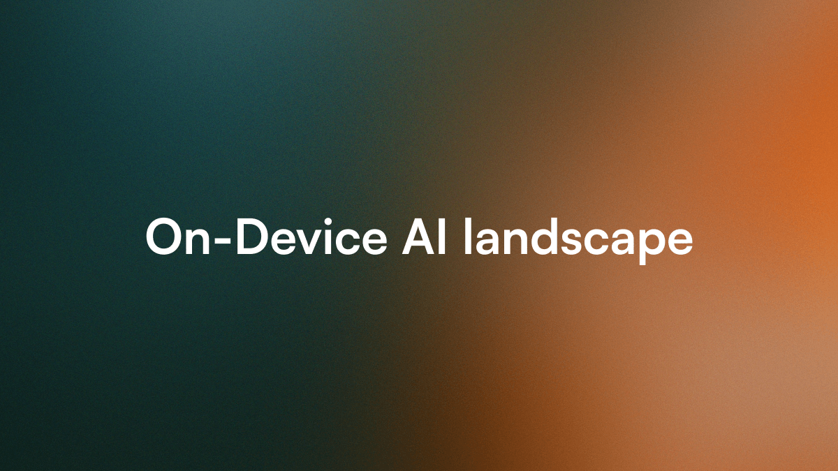 The best AI SDKs for on device inference in 2026